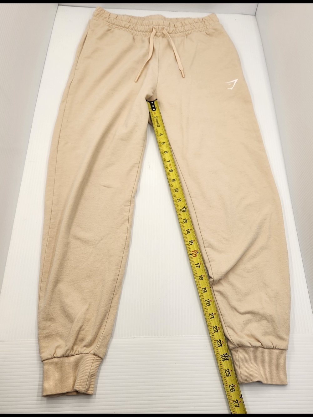 Gymshark Beige Drawstring Joggers - Picture 7 of 11